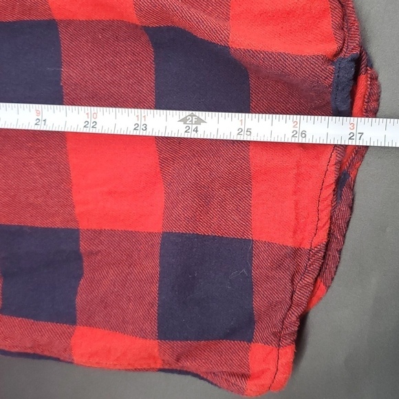 Zumba Plaid Snap-front Shirt XL - Picture 6 of 8